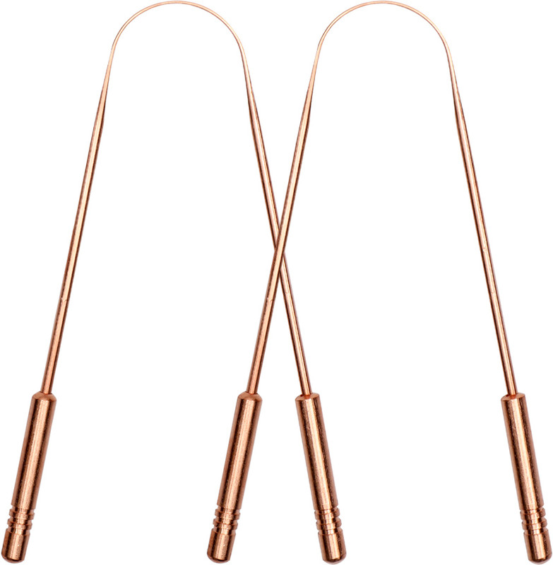 Health And Yoga Steel Tongue Cleaner(Pack of 2)