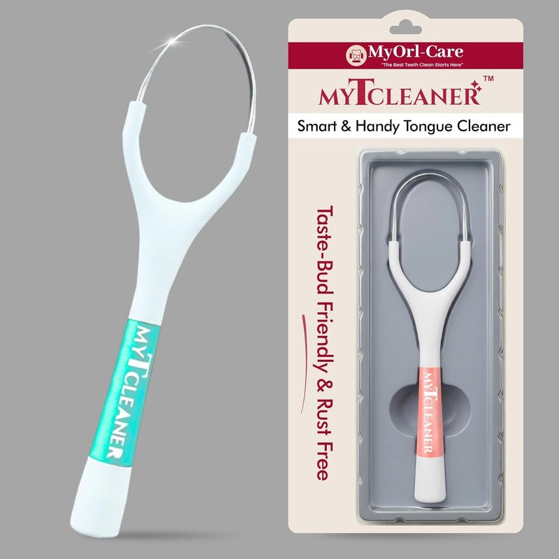 MyOrl Care Steel Tongue Cleaner(Pack of 2)