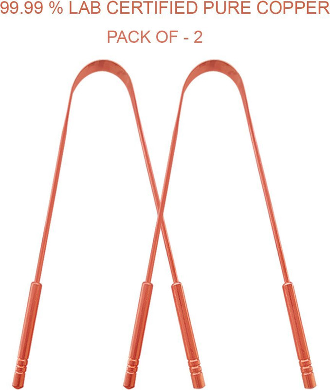 VKE Marketing Copper Tongue Cleaner(Pack of 2)