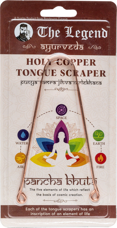 The Legend Copper Tongue Cleaner(Pack of 3)