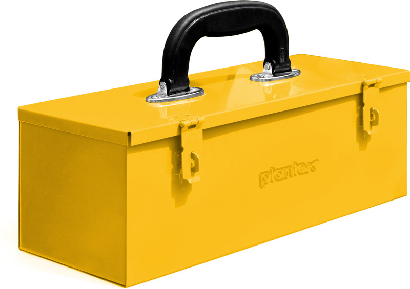 Impulse by Plantex Metal Tool Box Tool Kit Box for Home and Garage/Tool Box Without Tools (Yellow) DIY Repair Tool BoxTray Tool Box