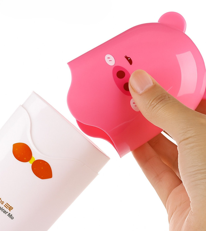 YESLO Cartoon Toothbrush Holder for Toothpaste, Lotion & Cream Toothbrush Case(Pack of 1)