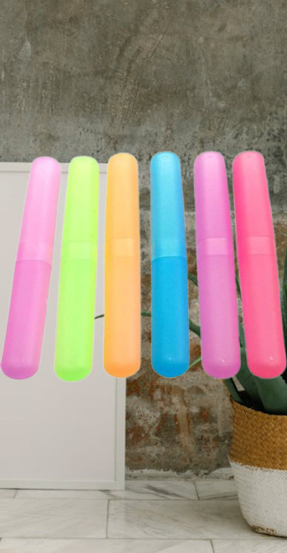 Electrovize TOOTHBRUSH Case Pack of 04 # 1021 Toothbrush Case