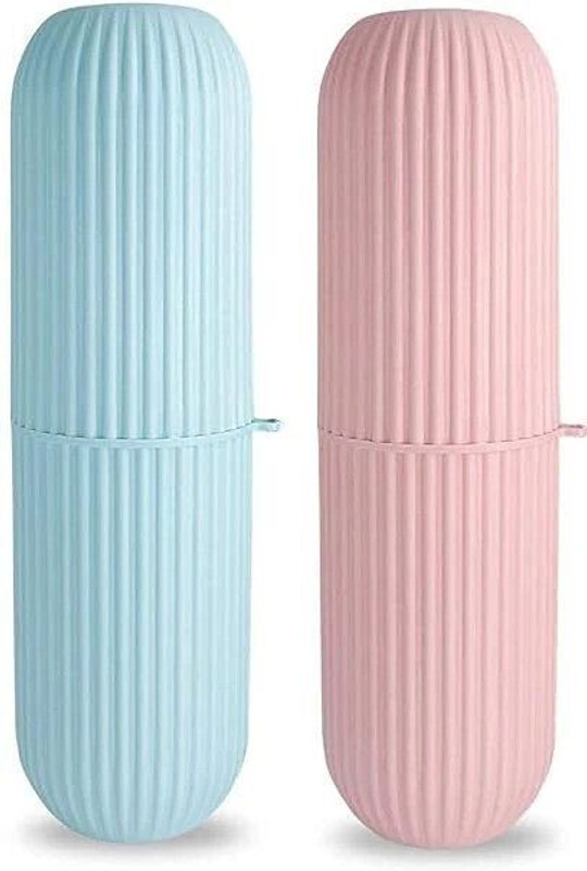 ashv TRAVEL TOOTHBRUSH CAPSULE-2 Toothbrush Case(Pack of 2)