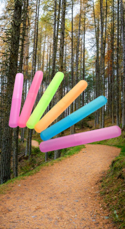 Clicksycart Toothbrush Holder Pack of 6@1014 Toothbrush Case