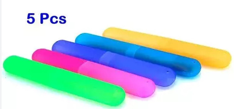 pinaki TOOTHBRUSH HOLDER 004 Toothbrush Case(Pack of 5)