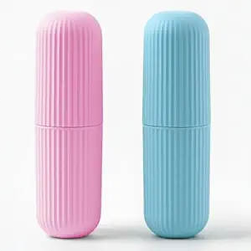 DEALHUB Toothbrush Storage Capsule Set of 2 Hygienic & Portable Toothbrush Holders Toothbrush Case(Pack of 2)