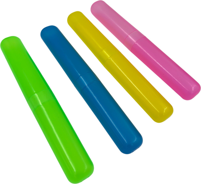 WoIoT WI-TBHLDR-01 Toothbrush Case(Pack of 4)