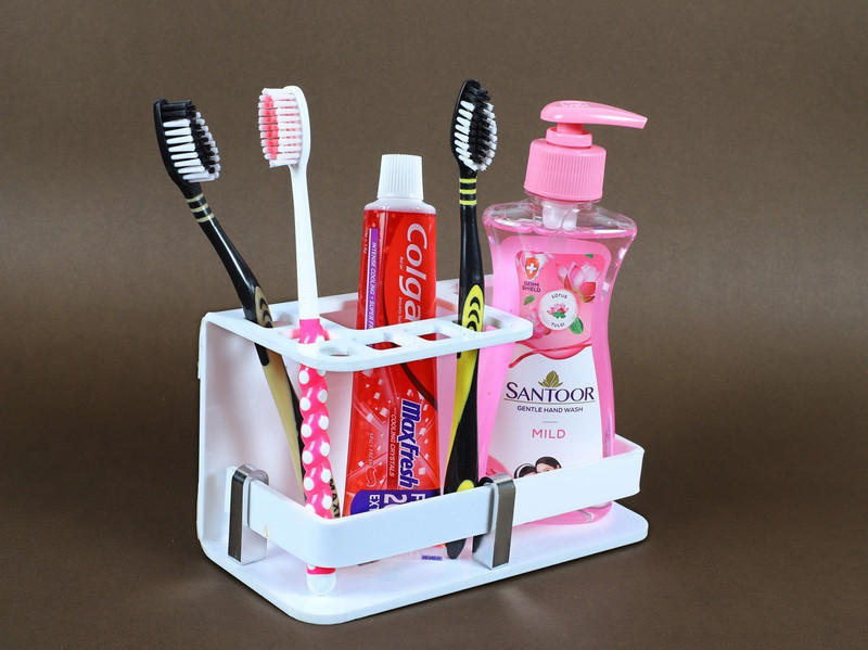 matlax Toothpaste Holder Stand Toothbrush Case(Pack of 1)