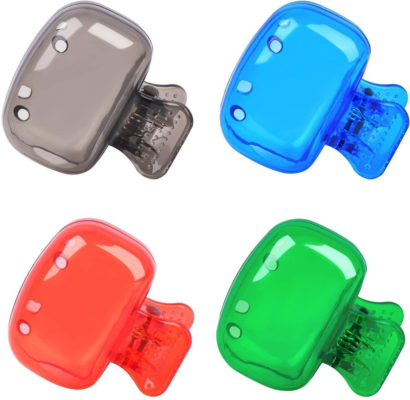 Chidakash 4Pcs Travel Toothbrush Head Covers Toothbrush Protector Cap Brush Pod Case Toothbrush Case(Pack of 4)