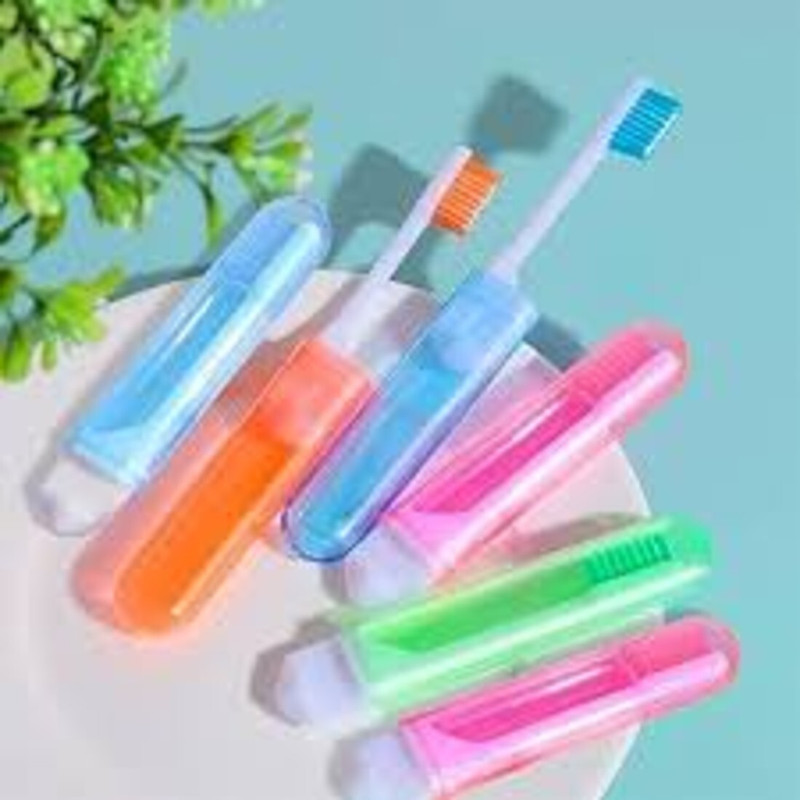 neze Travel Toothbrush Cases Plastic self Toothbrush Holder Toothbrush Carrier Toothbrush Case(Pack of 1)