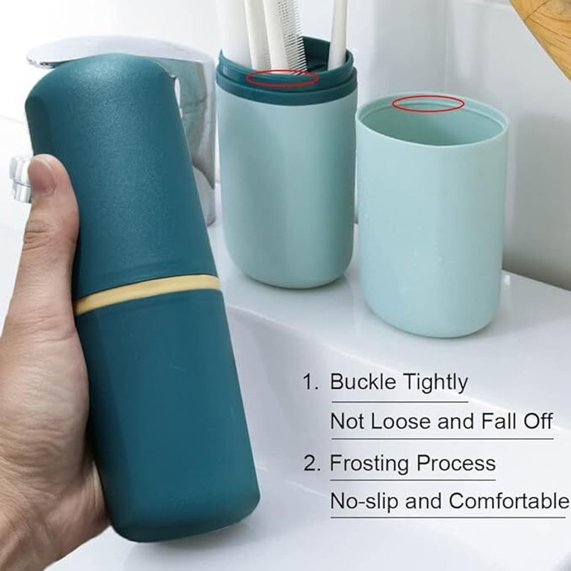 MAMYA :Multipurpose Travel Toothbrush Case & Gargle Cup Set Toothbrush Case(Pack of 1)