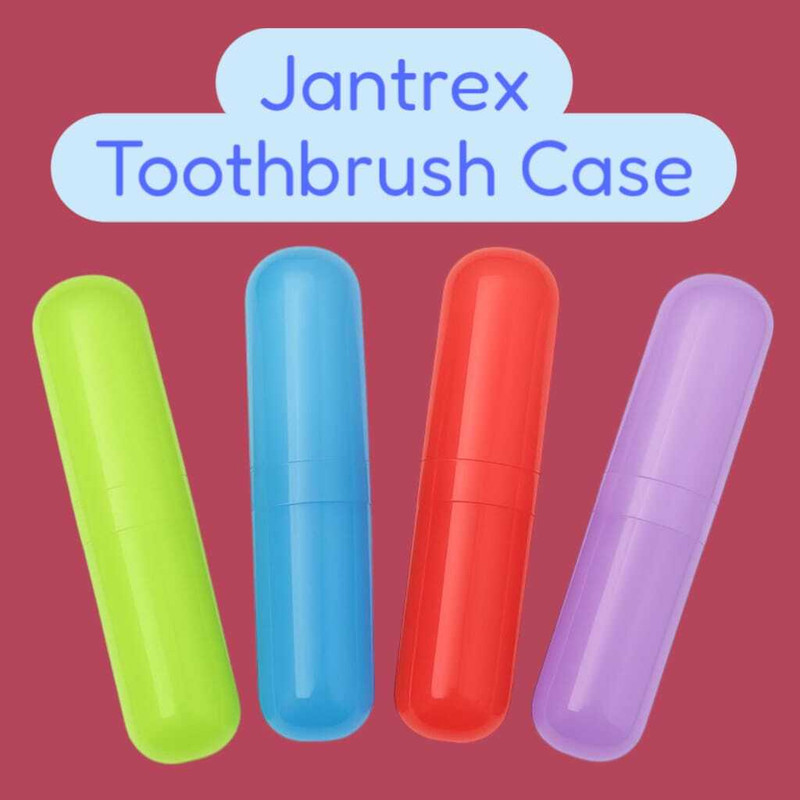 Jantrex Dustproof Toothbrush Protector Case for Home & Travel | Pack of 4 Multicolor Toothbrush Case(Pack of 4)