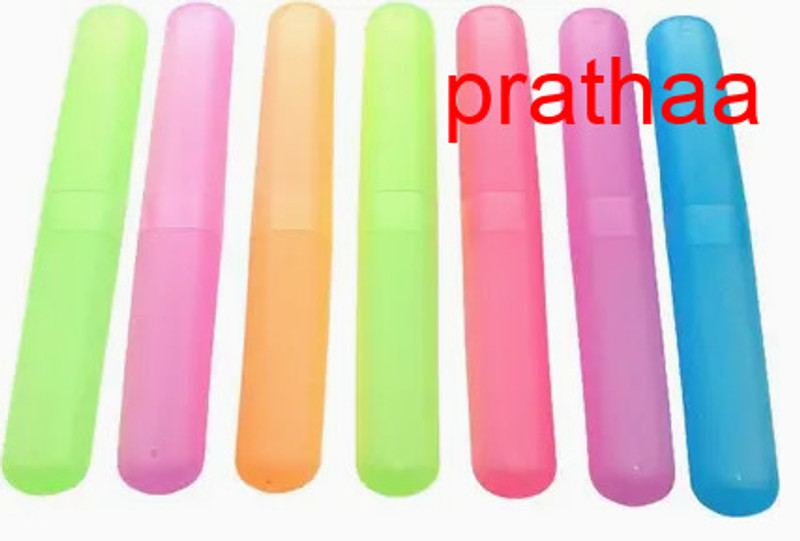 Prathaa Plastic Toothbrush Holder Case Anti-Germ Toothbrush Case