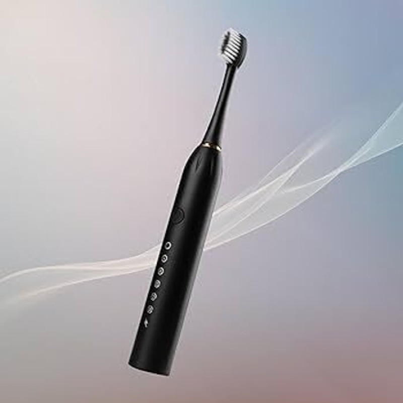 Sai Electric Toothbrush Rechargeable Power Brush Soft Bristles Plaque Removal Toothbrush Sanitizer(1 Brushes)