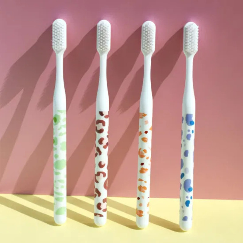 Jaravik Eco-friendly Toothbrush with Soft Grade Bristles Sustainable & Gentle On Gum Soft Toothbrush(Pack of 4)
