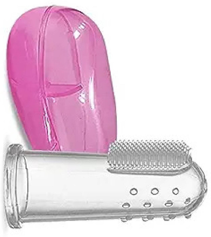NITAJ Finger Tooth Brush For Baby & Kids Ultra Soft Toothbrush(Pack of 2)