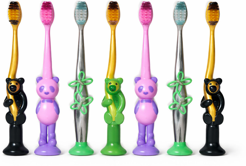 Rudra kidbrush01 Soft Toothbrush(Pack of 6)