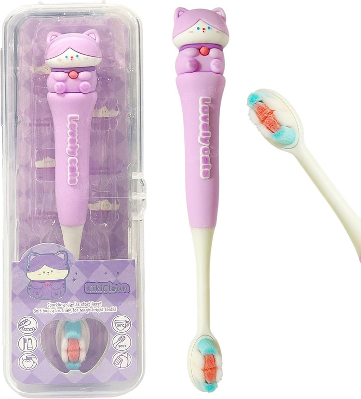 KmCho DK-011-PURPLE Extra Soft Toothbrush
