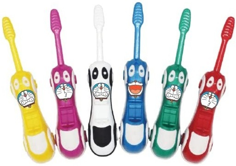 ROYAL SMILE SPECIALISTS Royal Speedo Toothbrush with Soft Bristles for 2 Year + Kids Soft Toothbrush(Pack of 12)