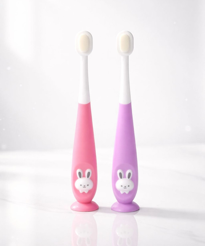 Mummasafe Baby Toothbrush Extra Soft BPA Free for Babies & Kids with Storage Box Ultra Soft Toothbrush(Pack of 2)