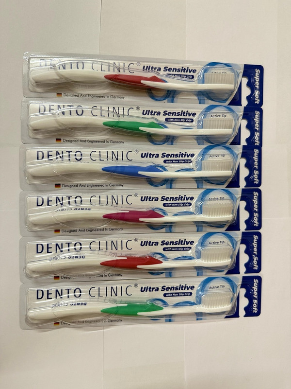 DENTO CLINIC Ultra Care Soft Toothbrush(Pack of 6)