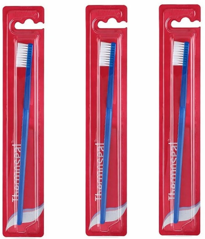 MEDDENT Manual Thermoseal ToothBrush for Sensitive Teeth Soft Toothbrush(Pack of 3)