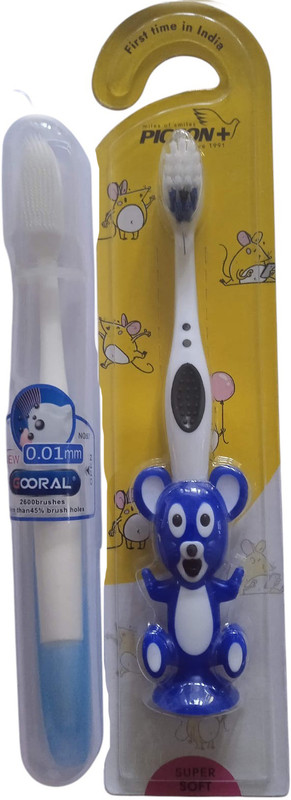 Scribble SC_TOOTHBRUSH_04 Ultra Soft Toothbrush(Pack of 2)