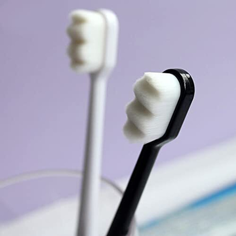 9Up Ultra Soft Toothbrush For Sensitive Gums & Teeth Toothbrush For Kids & Adults Ultra Soft Toothbrush(Pack of 2)