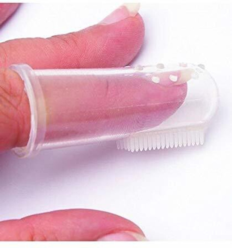 PEASON Baby Silicone Finger Toothbrush, Baby Finger Tooth Brush with storage Box% Extra Soft Toothbrush