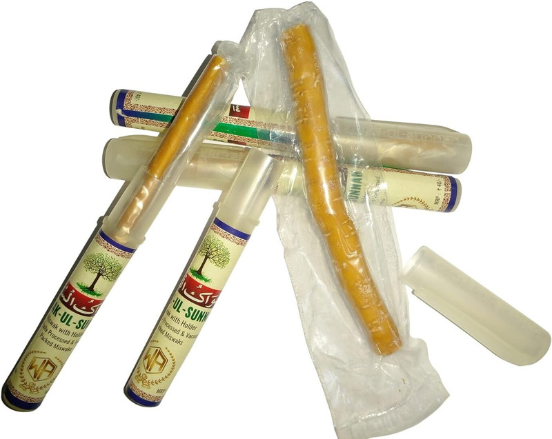 dynamics Miswak With Tooth Brush Holder Medium Toothbrush(Pack of 10)
