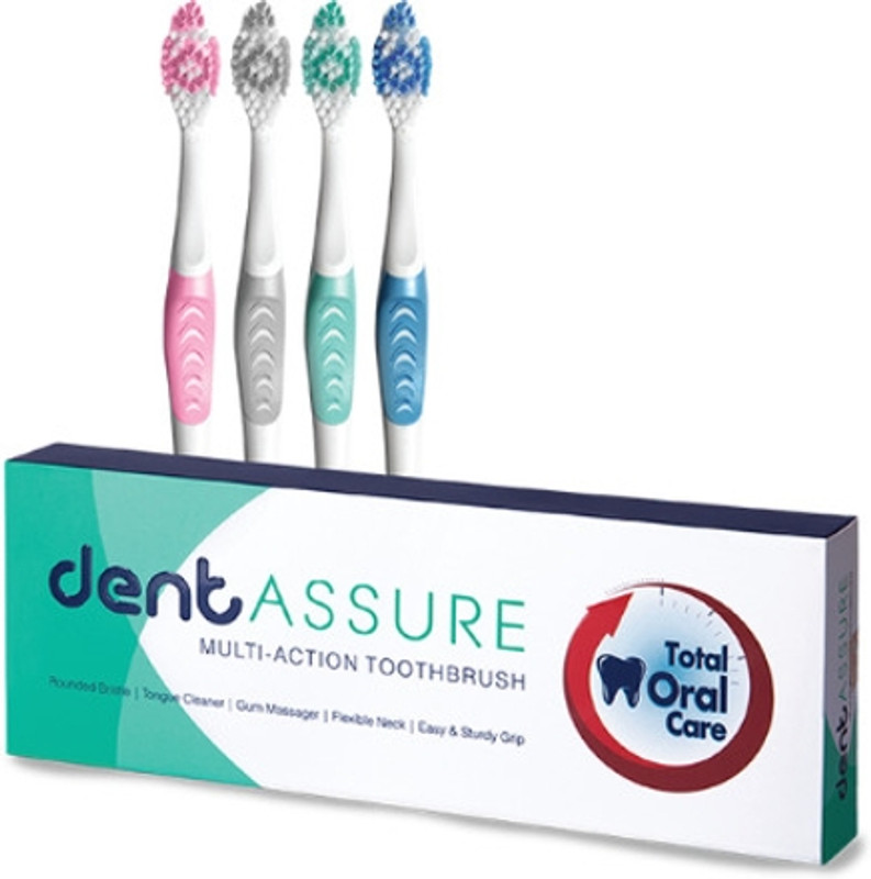 Sample Multiaction Toothbrush Extra Soft Toothbrush(Pack of 4)