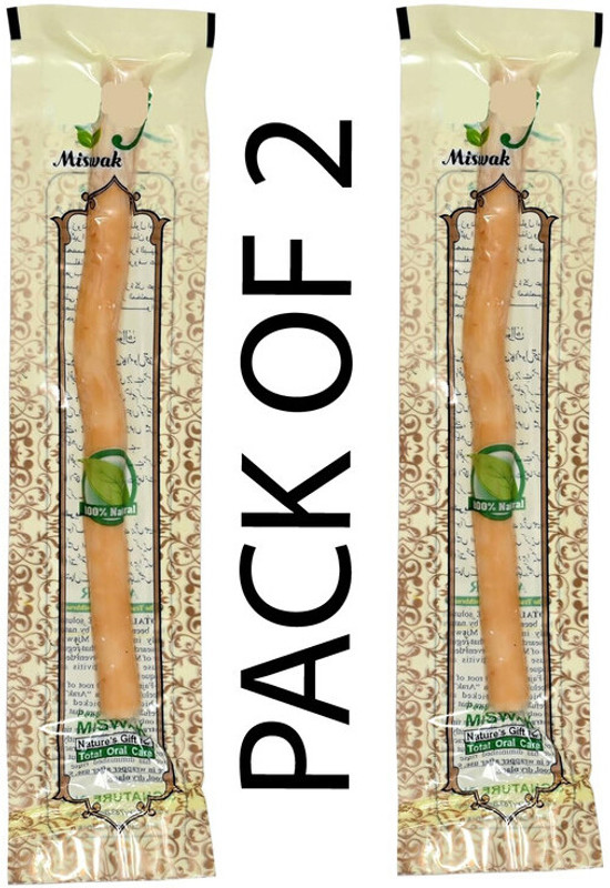 MHAX Herbal Extract Miswak Stick Storage Case Freeze-Dried Natural Teeth CleaningTwig Soft Toothbrush