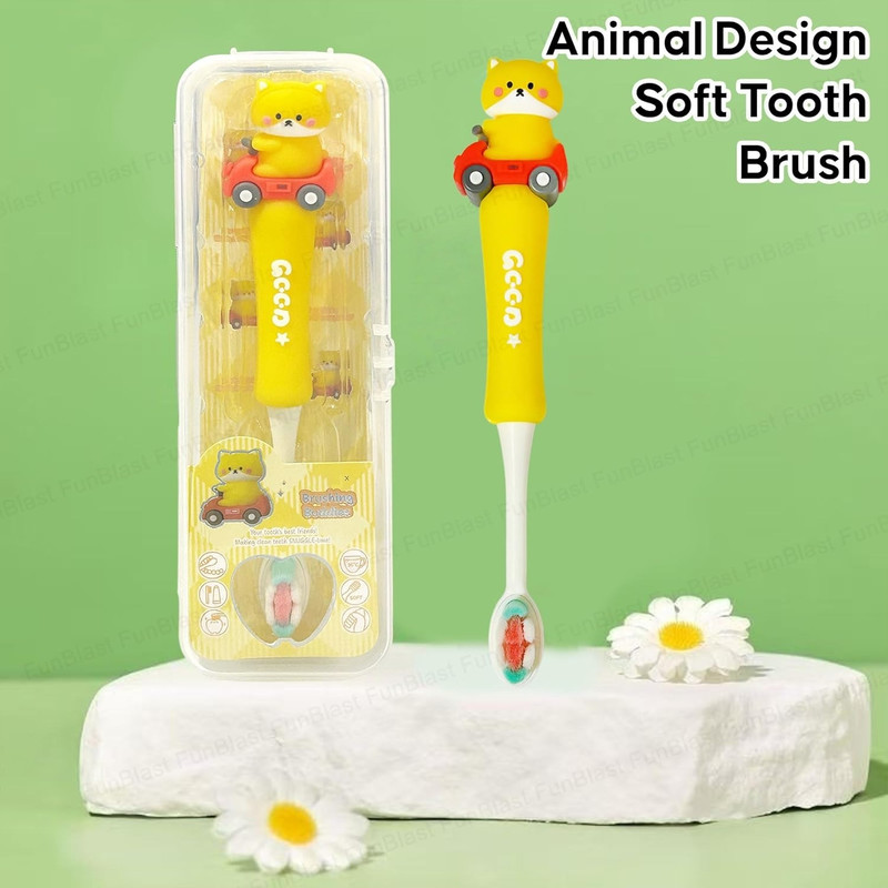 KmCho DK-011-YELLOW Ultra Soft Toothbrush