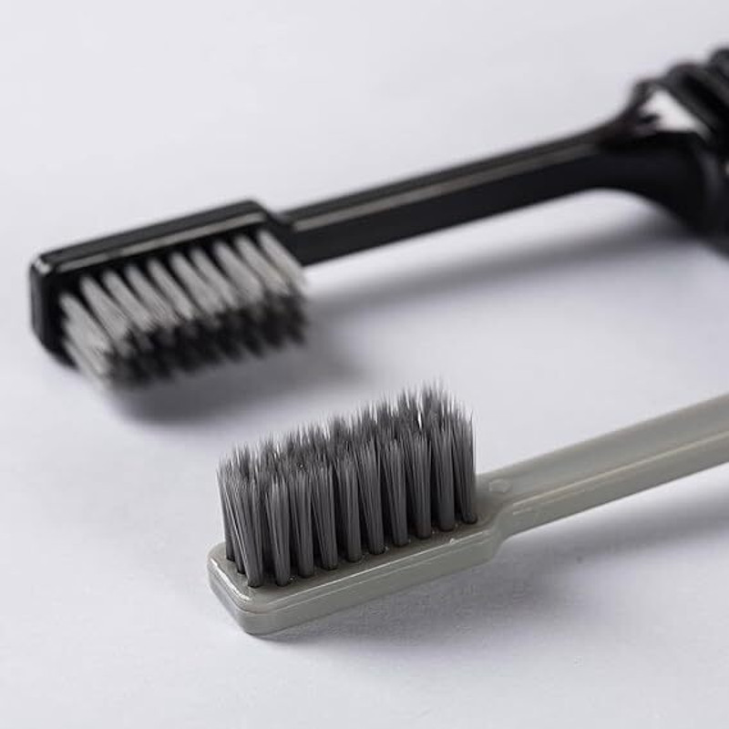 Veekey TRVL-BRUSH-DUO-BLKGRY Toothbrush Case(Pack of 4)