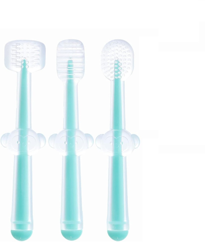 JUBLYN Baby Tongue Cleaner Extra Soft Toothbrush(Pack of 3)
