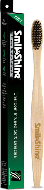 SmiloShine Bamboo Toothbrush Extra Soft Toothbrush