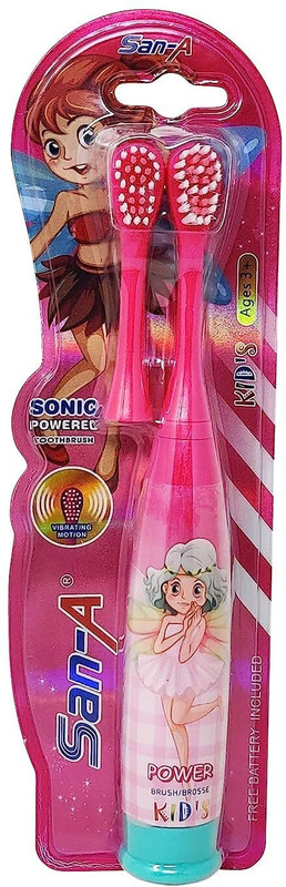 Patly Electric Toothbrush with 2 Interchangeable Brush Heads with Extra Soft Bristles Extra Soft Toothbrush