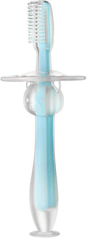 En ligne BPA Free Infant Toddler Baby Teething Toothbrush, (Multicolour) Ultra Soft Toothbrush