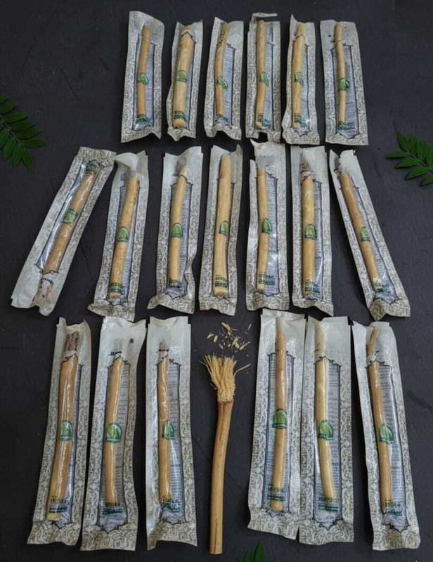SABRA Premium quality miswak|Natural Herbal Toothbrush |Peelu meswak datun Ultra Soft Toothbrush(Pack of 10)