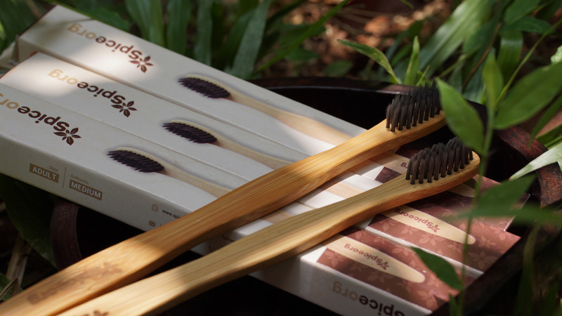 spiceorg BAMBOO TOOTHBRUSH Extra Soft Toothbrush