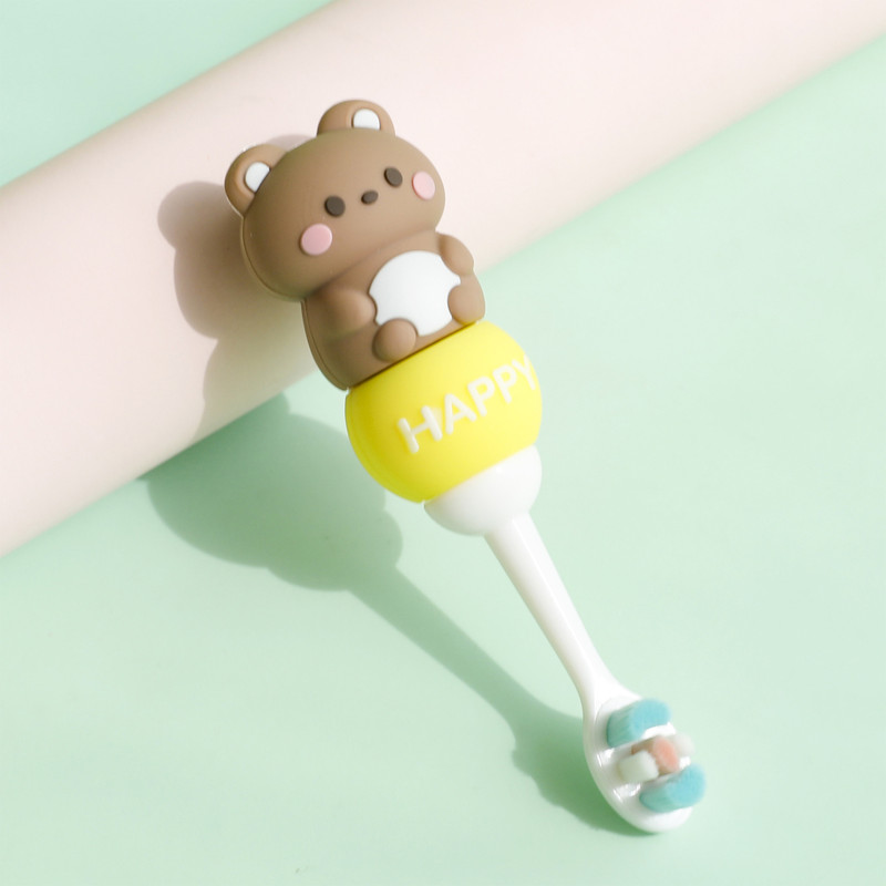 StarAndDaisy Baby Toothbrush, Soft Bristles, Toddler Toothbrushes, Infant & Teddy Design Ultra Soft Toothbrush