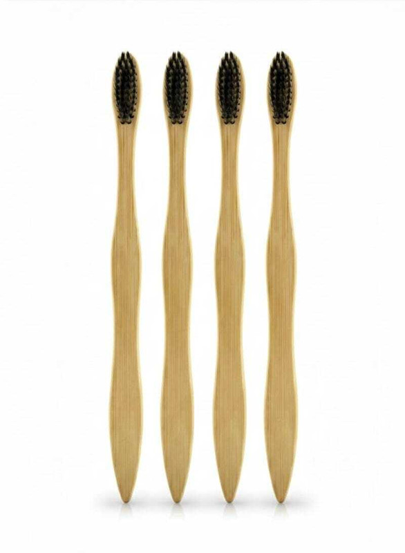 Galaxy soul Bamboo toothbrush Soft Toothbrush(Pack of 4)