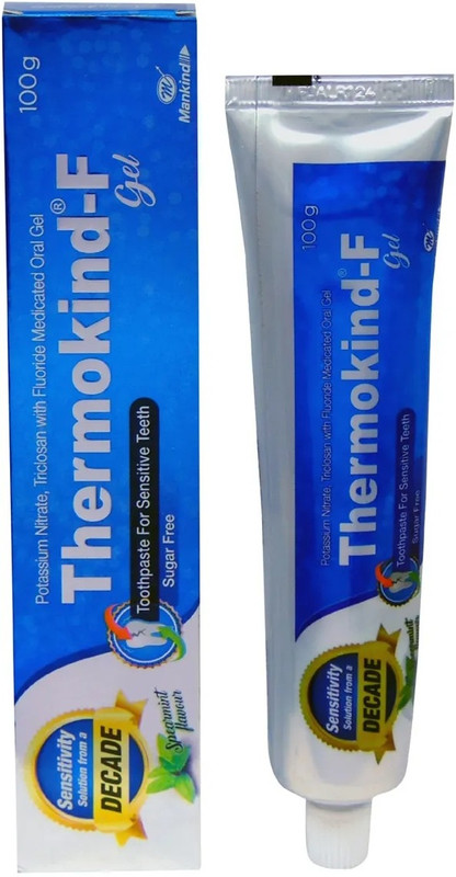THERMOKIND F Sensitive Teeth Oral Gel Toothpaste(300 g, Pack of 3)