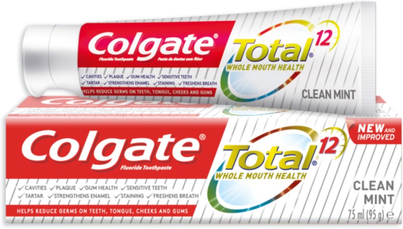 Colgate TOTAL 12 CLEAN MINT TOOTHPASTE IMPORTED Toothpaste  (75 ml)