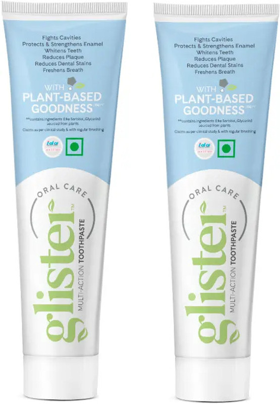 Amway Glister Multi-Action Toothpaste 200gm x 2 Toothpaste(400 g, Pack of 2)
