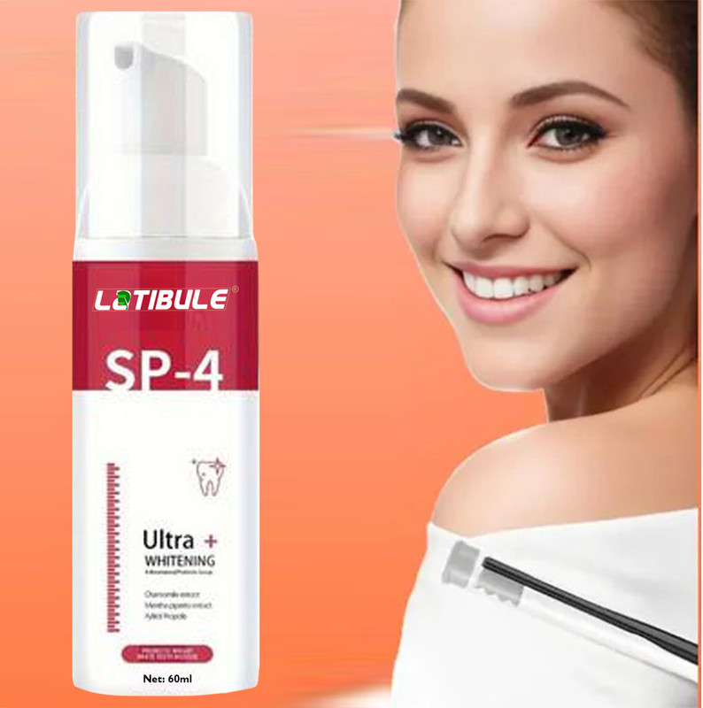 Latibule Ultra + Teeth Whitening Foam AYURVEDIC SLS FREE WITH NATURAL EXTRACT - Fresh(60 ml)