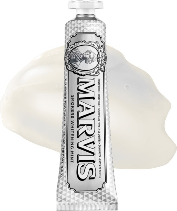 Marvis Smokers Whitening Mint Toothpaste – Gentle Daily Whitening Formula, Toothpaste(75 ml)
