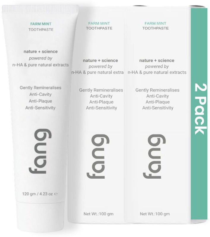 Fang Farm Mint Pack of 2 Toothpaste(240 g, Pack of 2)