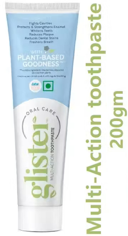Amway Glister Multi-Action Whitening, Gum Care & Mint Freshness Toothpaste(200 g)